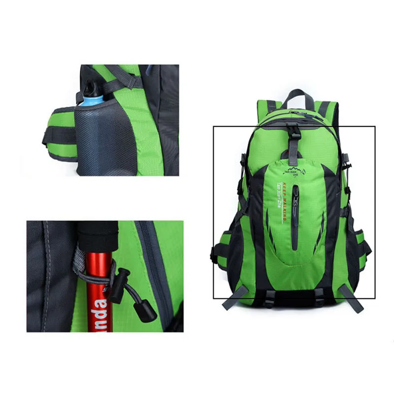 40L Для мужчин женщин открытый рюкзак Альпинизм спортивная сумка Кемпинг дорожные