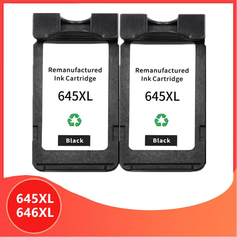2 шт черный PG645 CL646 XL чернильный картридж Замена для Canon PG 645 CL 646 Pixma MG2460 MG2560 MG2960