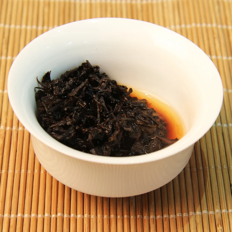 

Made In 2007 Chinese Yunnan Ripe Pu'er 200g Oldest Tea Pu'er Ancestor Antique Honey Sweet Dull-red Ancient Tree Pu'er Tea