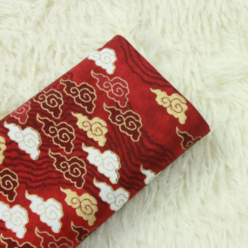 Импортная хлопковая льняная ткань на половину Ярда японский мягкий бриз