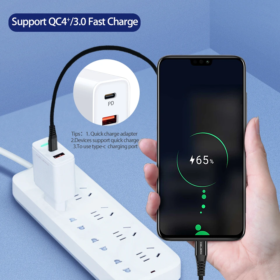 Кабель Usb type C USB C PD Usbc Usb type C кабель питания 27 Вт Quick Charge 4,0 для samsung Galaxy S10 Plus Xiaomi Mi Note 10