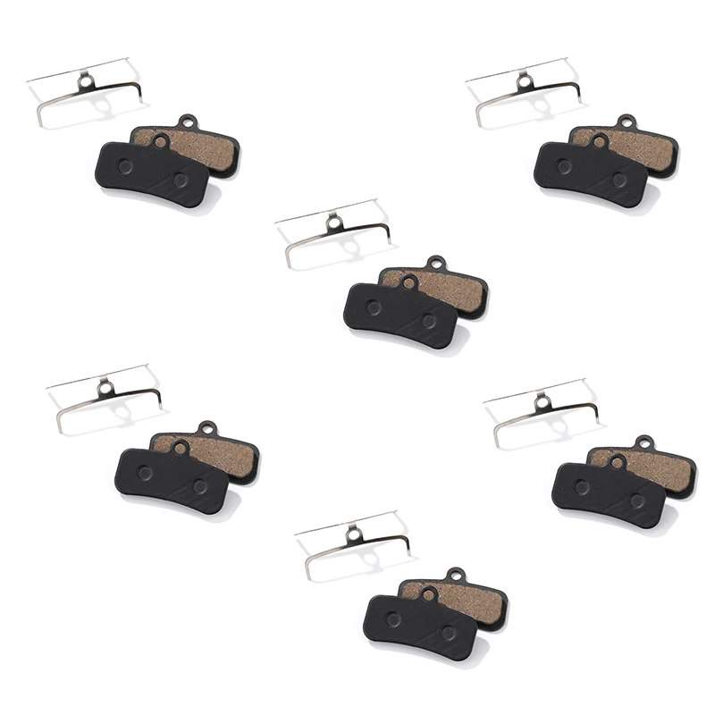 6 Pairs air of Resin MTB Bicycle Disc Brake Pads For Shimano Zee M640 / Saint M810  MTB Mountain Bike Disc Brake Parts