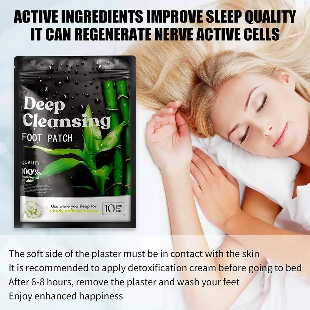 10 шт. накладки для детоксикации ног | Красота и здоровье
