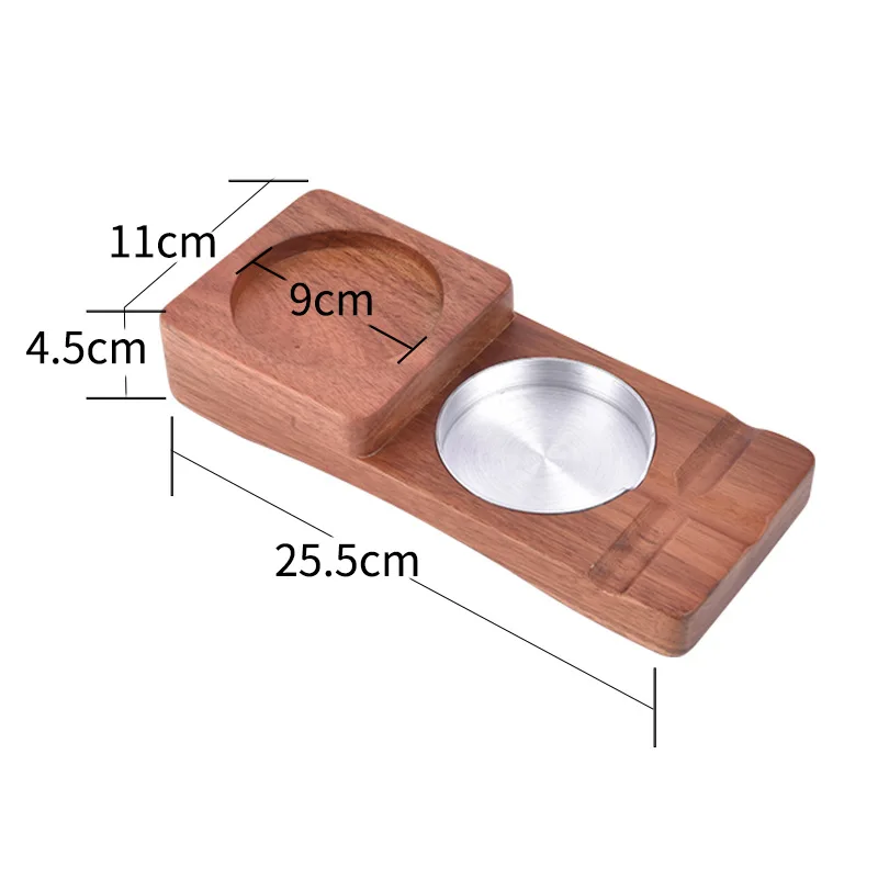 

2 In 1 Wooden Ashtray Rustic Wood Whiskey Glass Cup Tray And Cigar Holder Rest Ashtray Home Office Decoration Ornaments
