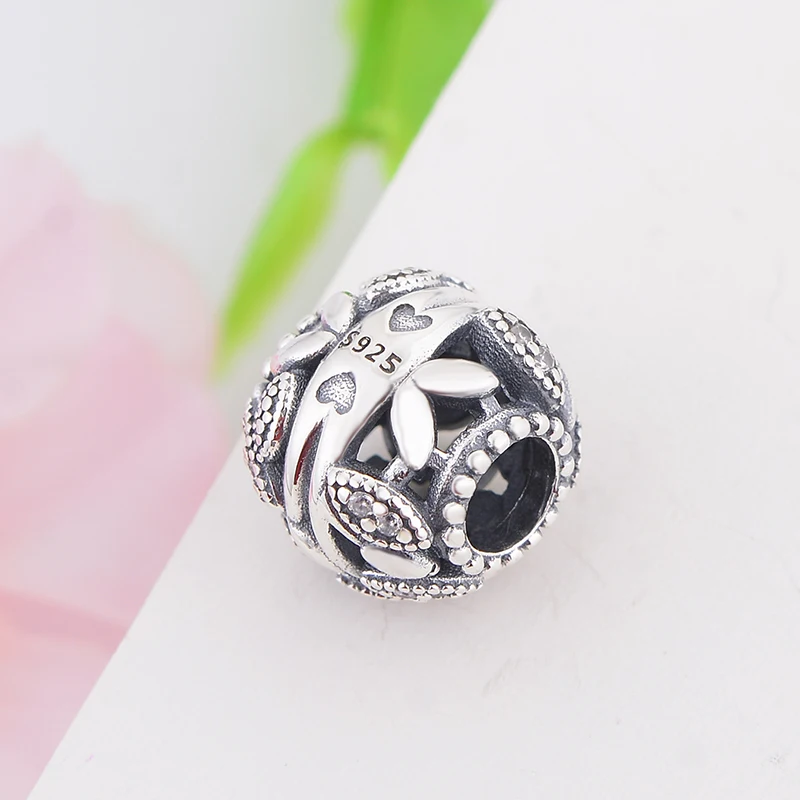 Женский браслет Шарм Древо жизни из серебра 925 пробы|Бусины| |