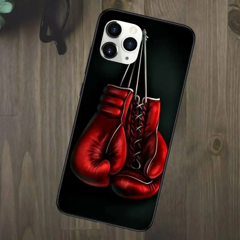 

Boxing Gloves Phone Case for iPhone 11 12 mini pro XS MAX 8 7 Plus X XS XR