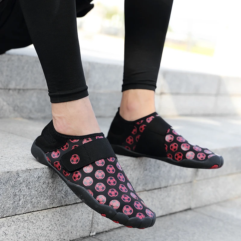 Мужская и женская пляжная обувь для воды быстросохнущие носки Aqua с широким