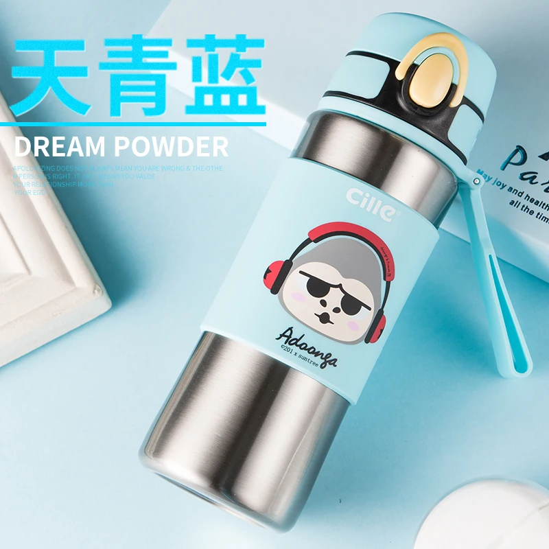 Tumblers Термокружка бутылка для напитков кружка из нержавеющей стали детская Borraccia