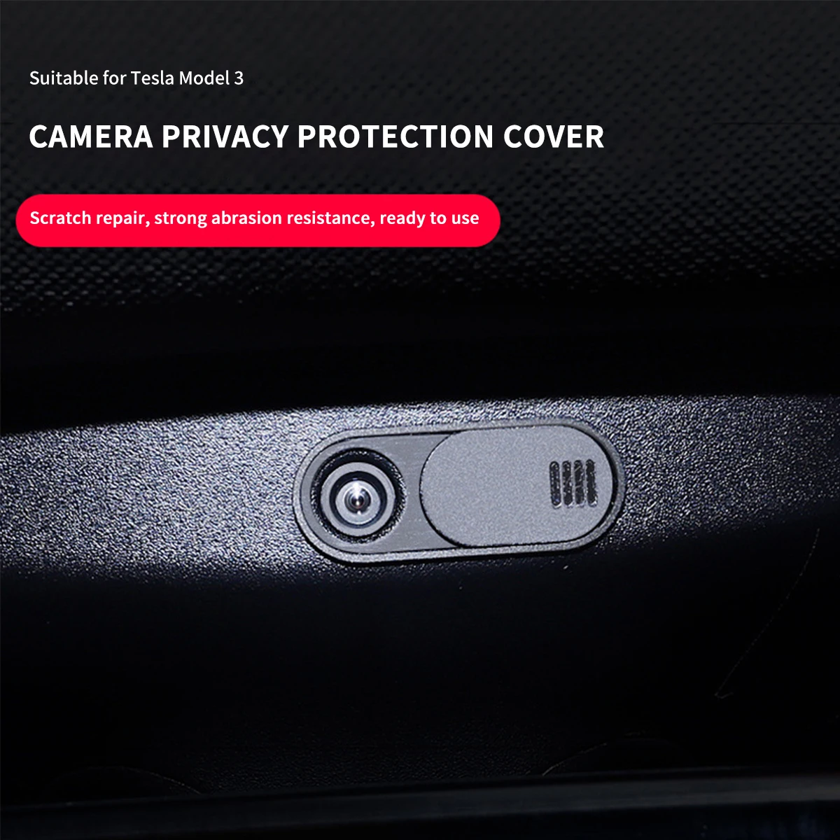 

Tesla Model3 Car Camera Webcam Cover Thin Camera Privacy Protection Cap Case Cover Shield Universal Model Y 2021