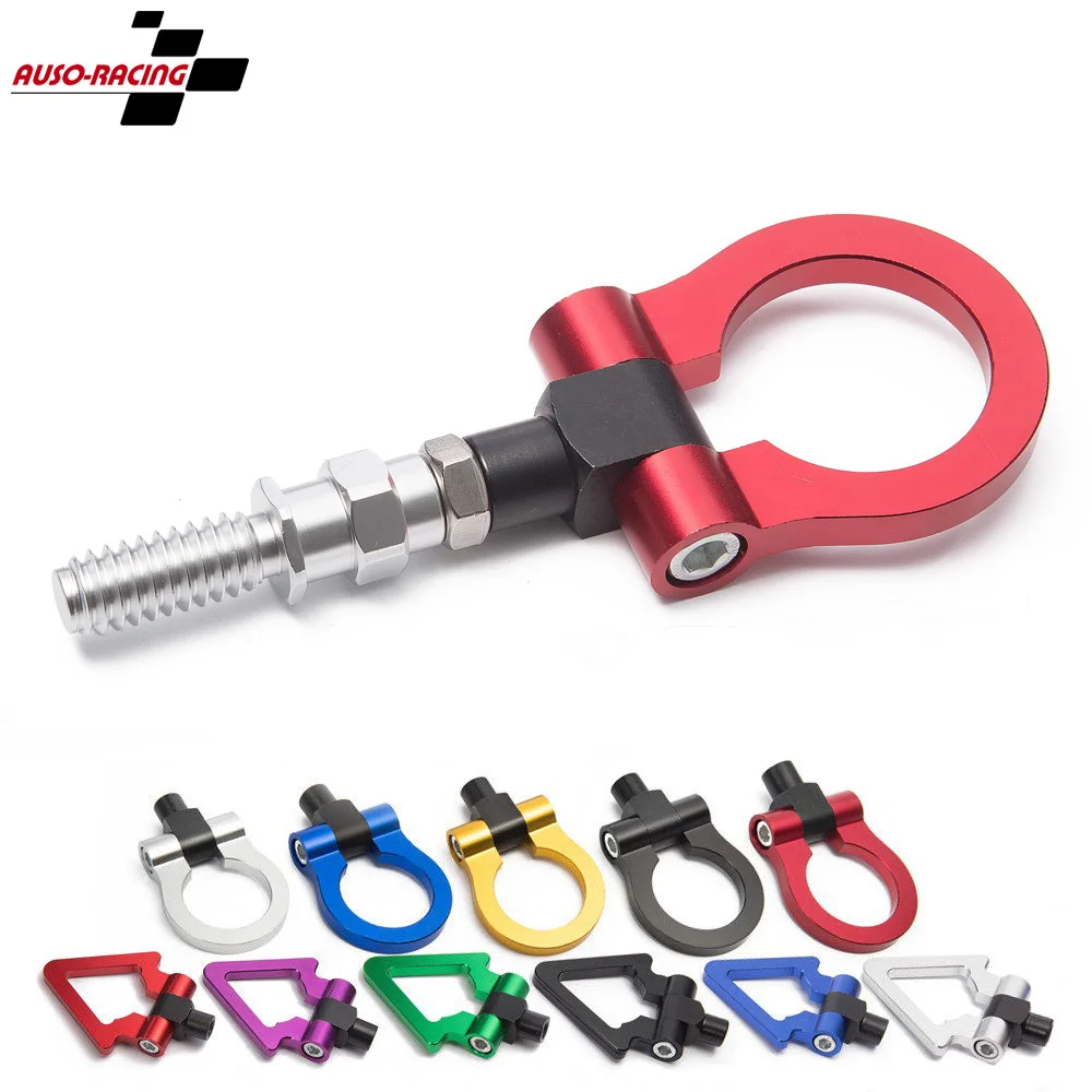 Универсальный алюминиевый прицеп JDM буксировочный крючок сзади для BMW E46 E81 E30 E36 E90