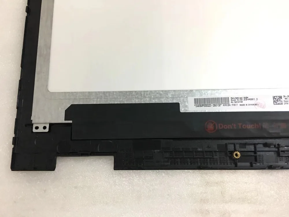 13," для DELL Inspiron 13 5368 5378 7378 7368 ЖК-экран+ сенсорный дигитайзер в сборе+ рамка B133HAB01.0 NV133FHM-N41 A11 FHD