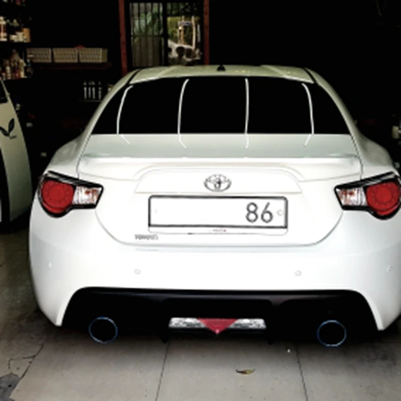 Для Toyota GT 86 спойлер 2012-2017 Высокое качество ABS Материал Автомобильный задний крыло