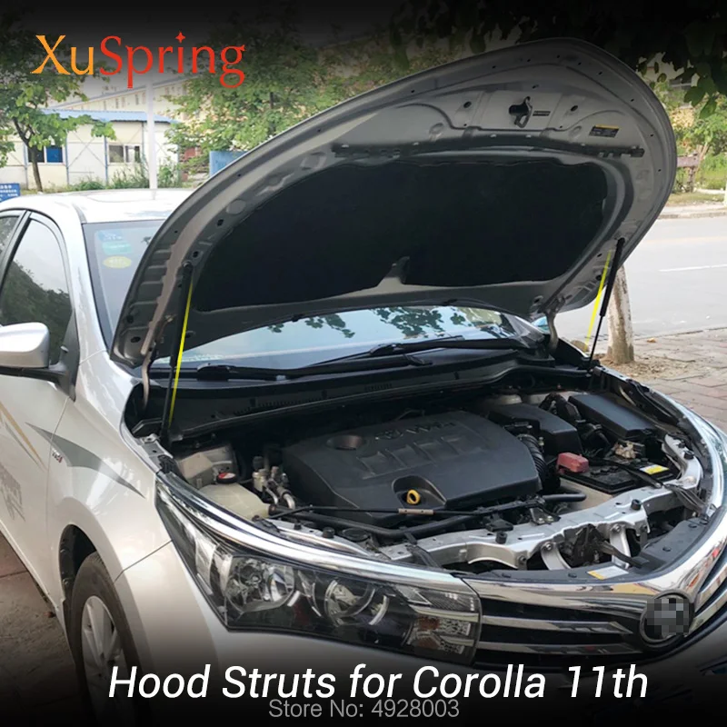 Для Toyota Corolla Axio E160 E170 2012 2019 11th капот двигателя пружинный подъемник стойки опоры