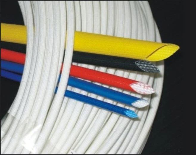 ID 6 мм Стекловолоконная трубка силиконовая Смола плетеная проволочная втулка