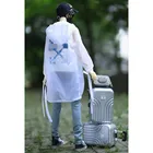 BJD одежда белое длинное пальто Тонкий Топ Одежда для 14 17 