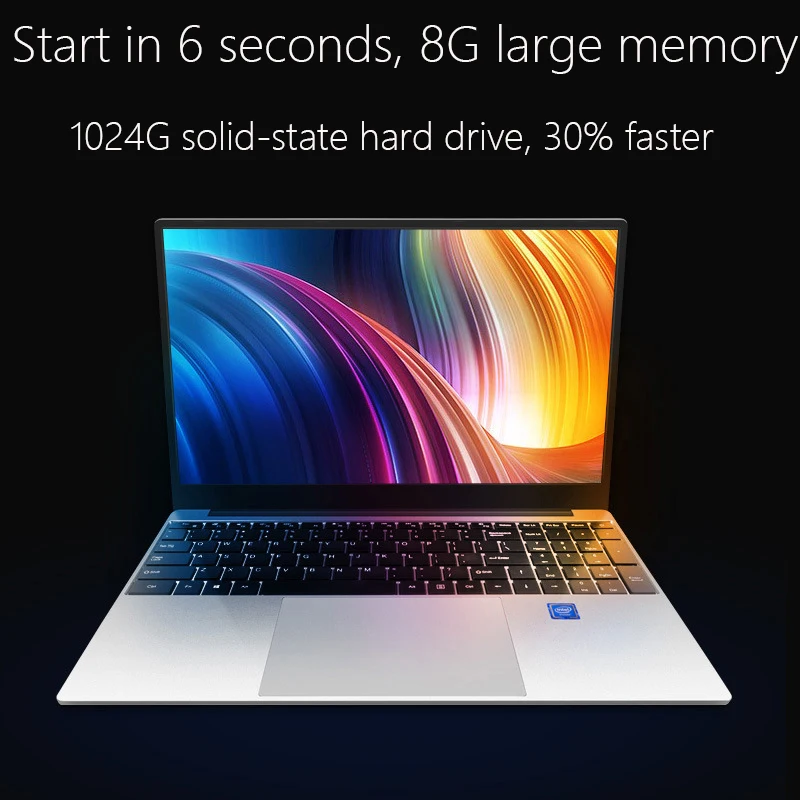 Портативный ноутбук игровой 15 6 дюйма 8 ГБ + 128 windows10 WiFi планшеты N4100 процессор 1920*1080