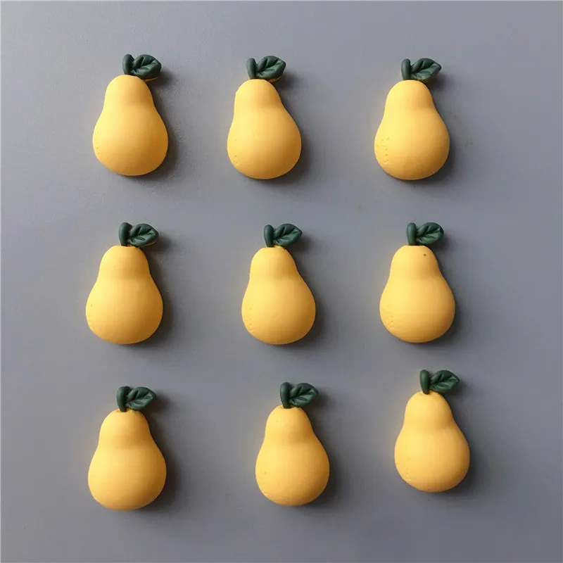 9/набор фруктов магнитная наклейка креативный милый мини ананас морковь гриб