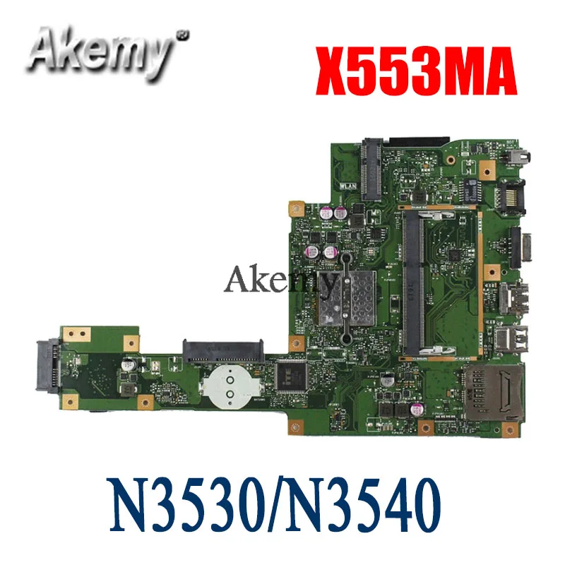 Новая материнская плата Amazoon X553MA для ноутбука For Asus X553M A553MA D553M F553MA K553M тестовая