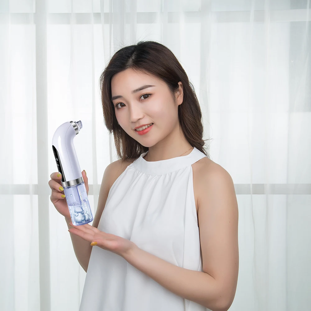 

Facial Blackhead Extractor Instrument Vacuum Blackhead Remover Extractor Facial Skin Care Beauty Pore Acne Cleaner