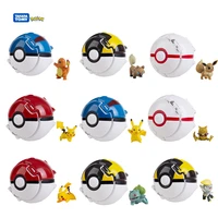 13 styles pokemon elf ball with 4 5cm cartoons movie anime figure pikachu abra squirtle action model variant toy children gift
