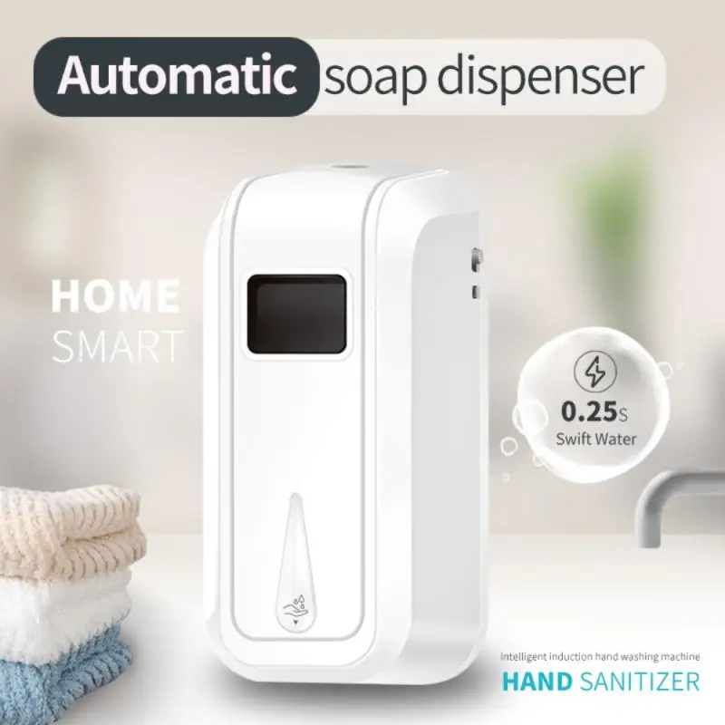 

1100ml Touchless Automatic Soap Dispenser USB Charging Smart Foam Machine Infrared Sensor Foam Soap Dispenser Hand Sanitizer