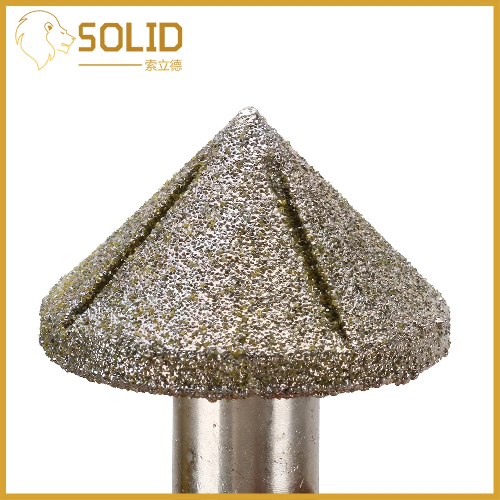 Алмазный профиль с пайкой диаметр хвостовика 35 мм зернистость 60 | Инструменты