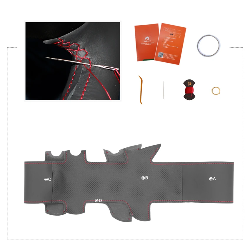 Чехол MEWANT из черной натуральной кожи для Citroen Xsara Picasso 2003-2010 Peugeot Partner 2003-2008 |