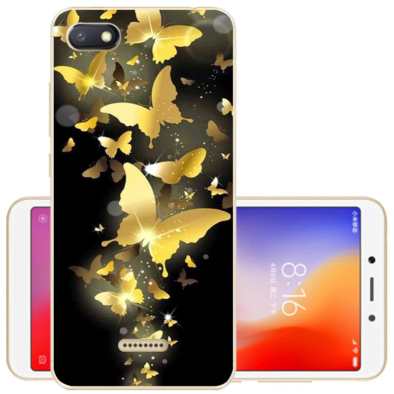 3 Чехол для Xiaomi Redmi 6A, чехол для Redmi 7A, Мягкая силиконовая задняя крышка для Redmi 8A, чехол из ТПУ для Xiaomi Redmi 6A 6 A A6 6 Pro, чехол для телефона s - Цвет: 3