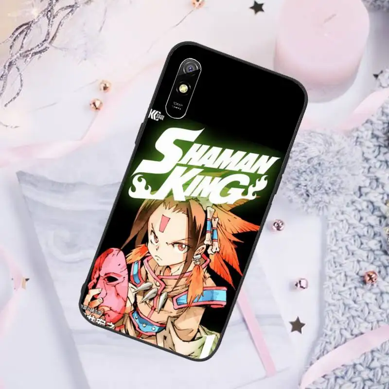 

Anime Shaman King Bling Phone Cases For Xiaomi Redmi note 7 8 9 pro 8T 9A 9S Mi Note 10 Lite pro
