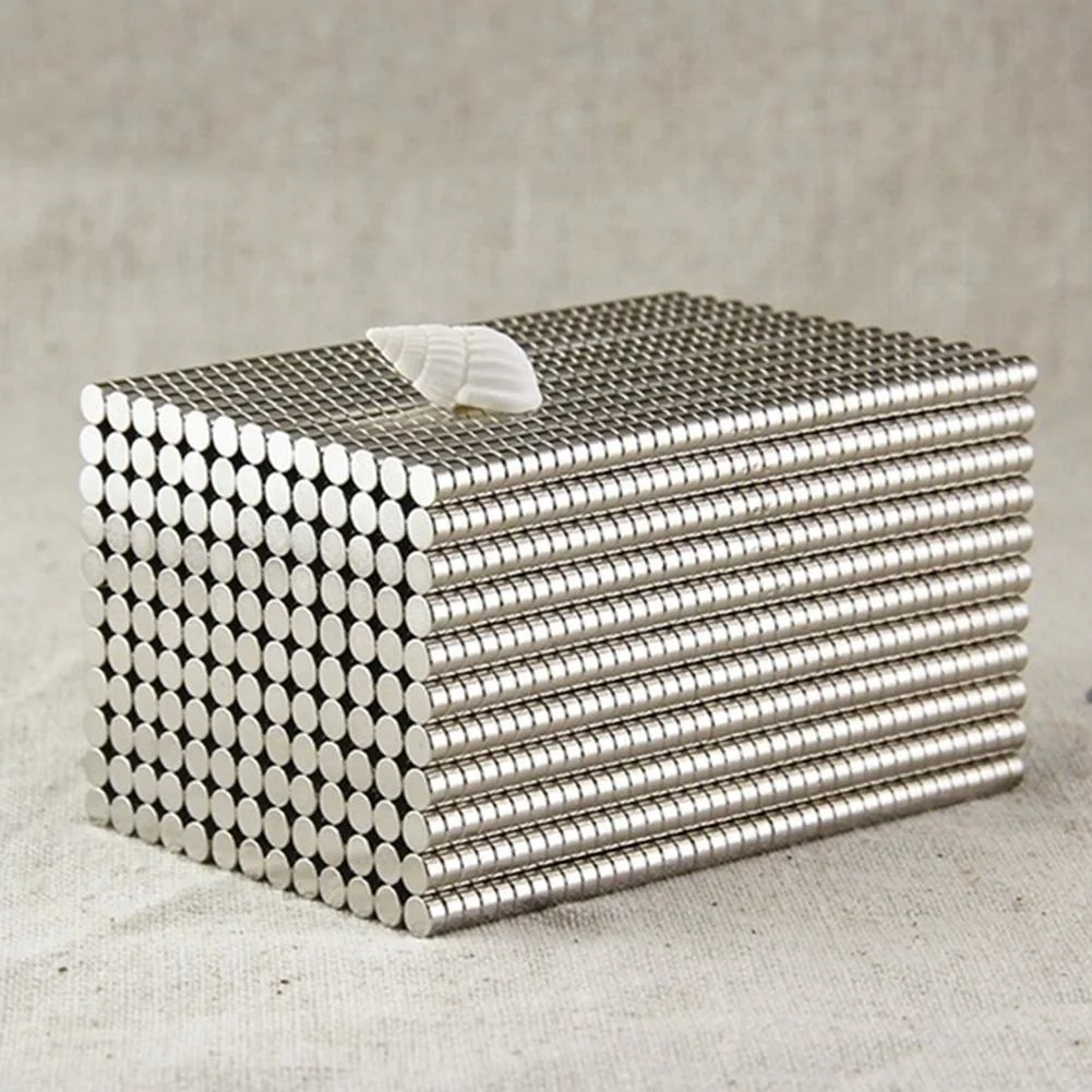 

50Pcs 4x2mm Round Shape Rare Earth Neodymium Super Strong Magnetic NdFeB Magnet