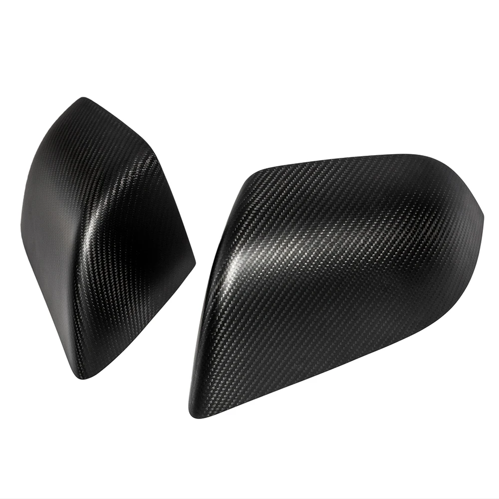 Аксессуары Model3 чехлы для автомобильных зеркал Tesla Model 3 боковых из углеродного
