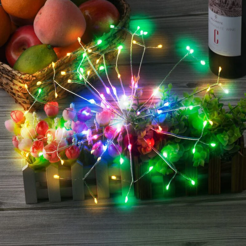 3*30cm LED Light Decoration Strip Fairy Lights for Christmas Wedding Party Garden Indoor Wire Lamp 8 Lighting Modes | Лампы и