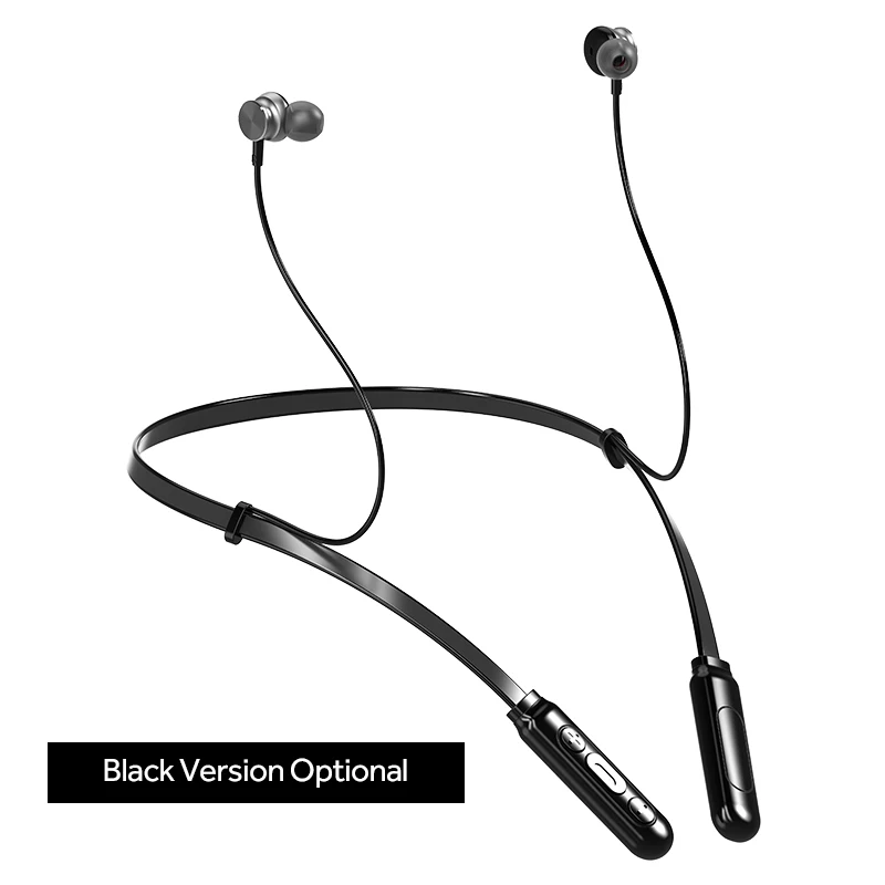 Black UBeamer Bluetooth v5.0 наушники Q9 новейшие беспроводные наушники водонепроницаемые наушники с микрофоном стерео для i10 вызова/спорта - Цвет: Black