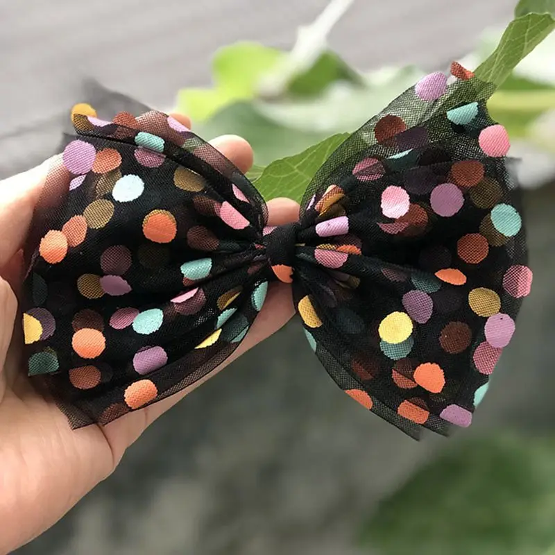 20 meters/lot Width 12cm Black White Dot Grosgrain Satin Ribbon DIY Handmade Arts Decorative Crafts Hair Bow Sewing Accessories | Дом и сад