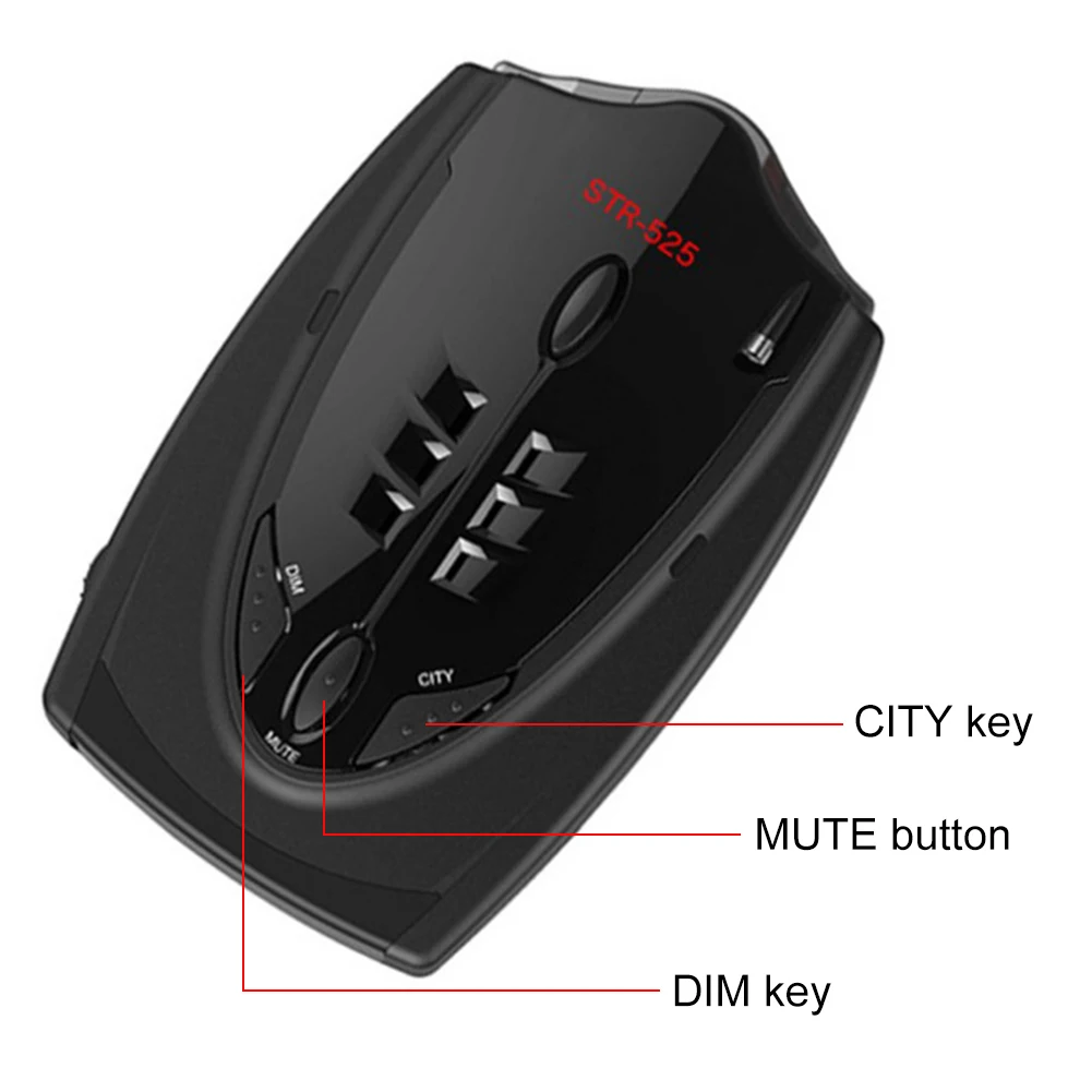 Новинка автомобильный радар-детектор антирадар для начинающих работать с