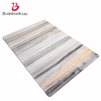 bubble kiss striped print carpet for living room modern simple hairless marble large area rugs christmas decoration home gift