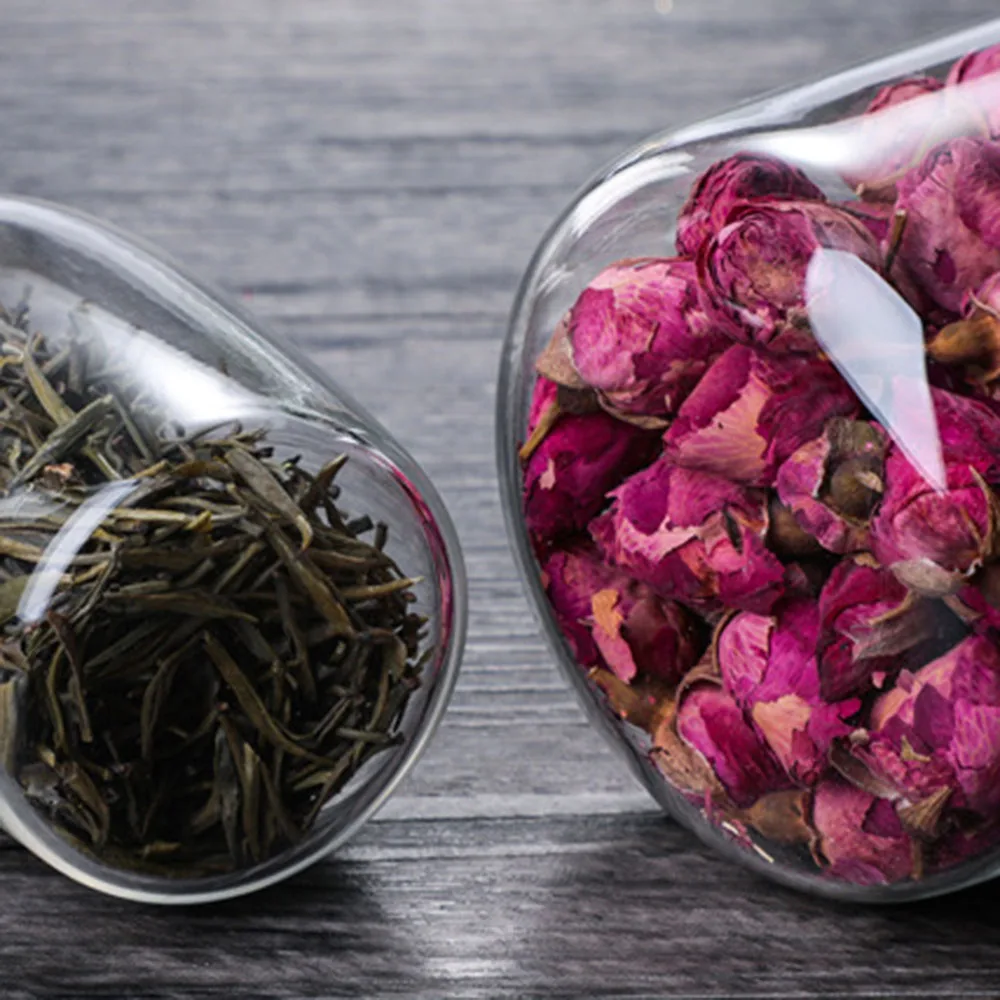 Банка для хранения стеклянных деревянных банок с крышкой кухонные банки конфет