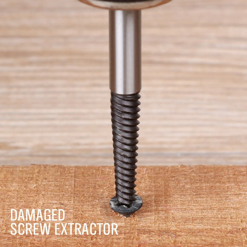 

Dropshipping Screw Extractor Set Easy Out Drill Bits Guide Broken Screws Bolt Remover Fix Broken Screw Pipe Hot Sale