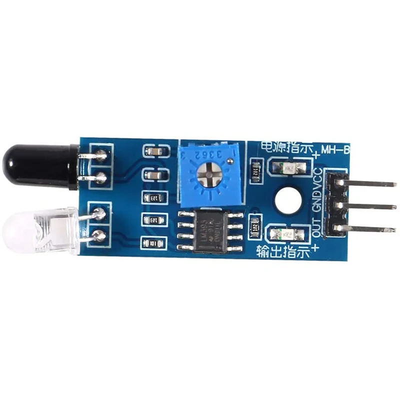 Датчик предотвращения препятствий для Arduino Smart Car Robot ИК-передающая и приемная