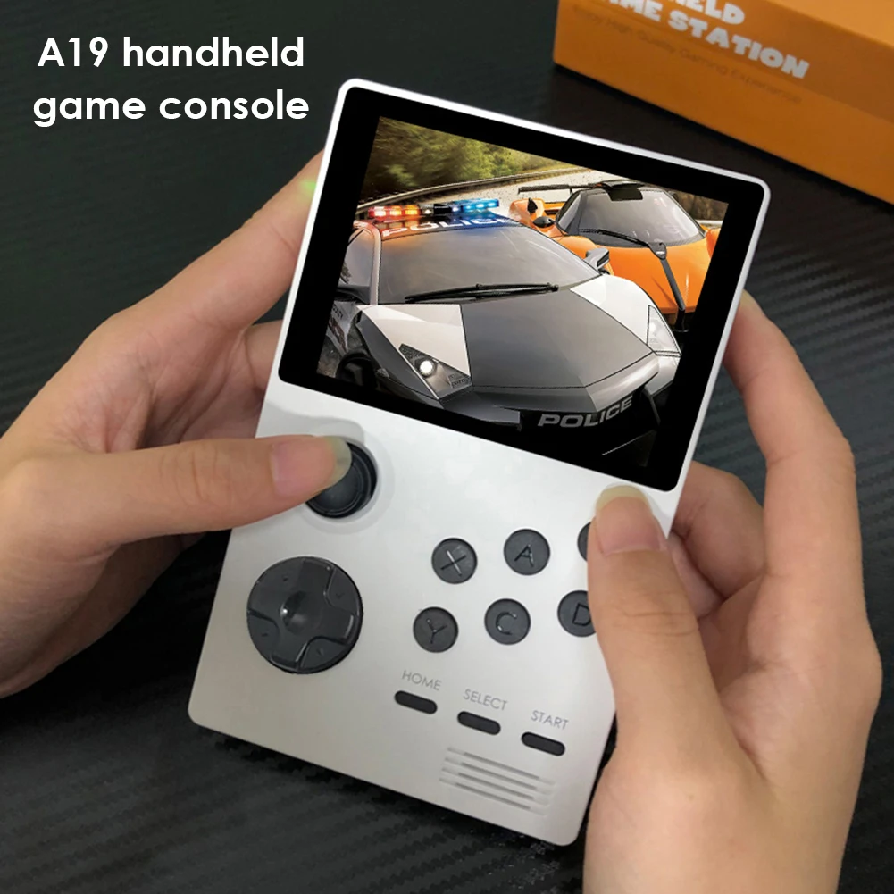 

POWKIDDY A19 Pandora's Box Android Supretro Handheld Game Console IPS Screen Built-In 3000+Games 30 3D New Games WiFi Download