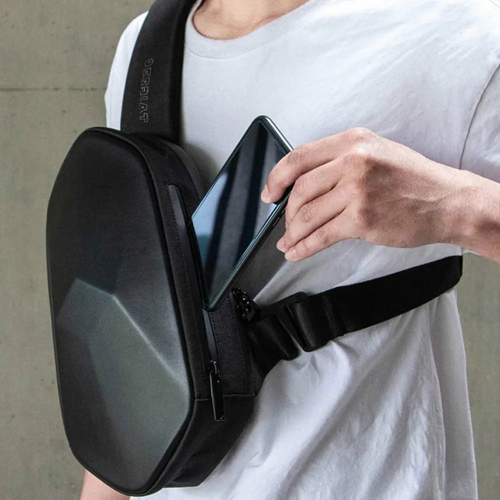 Рюкзак Xiaomi Youpin из полиуретана цветная Водонепроницаемая нагрудная сумка с
