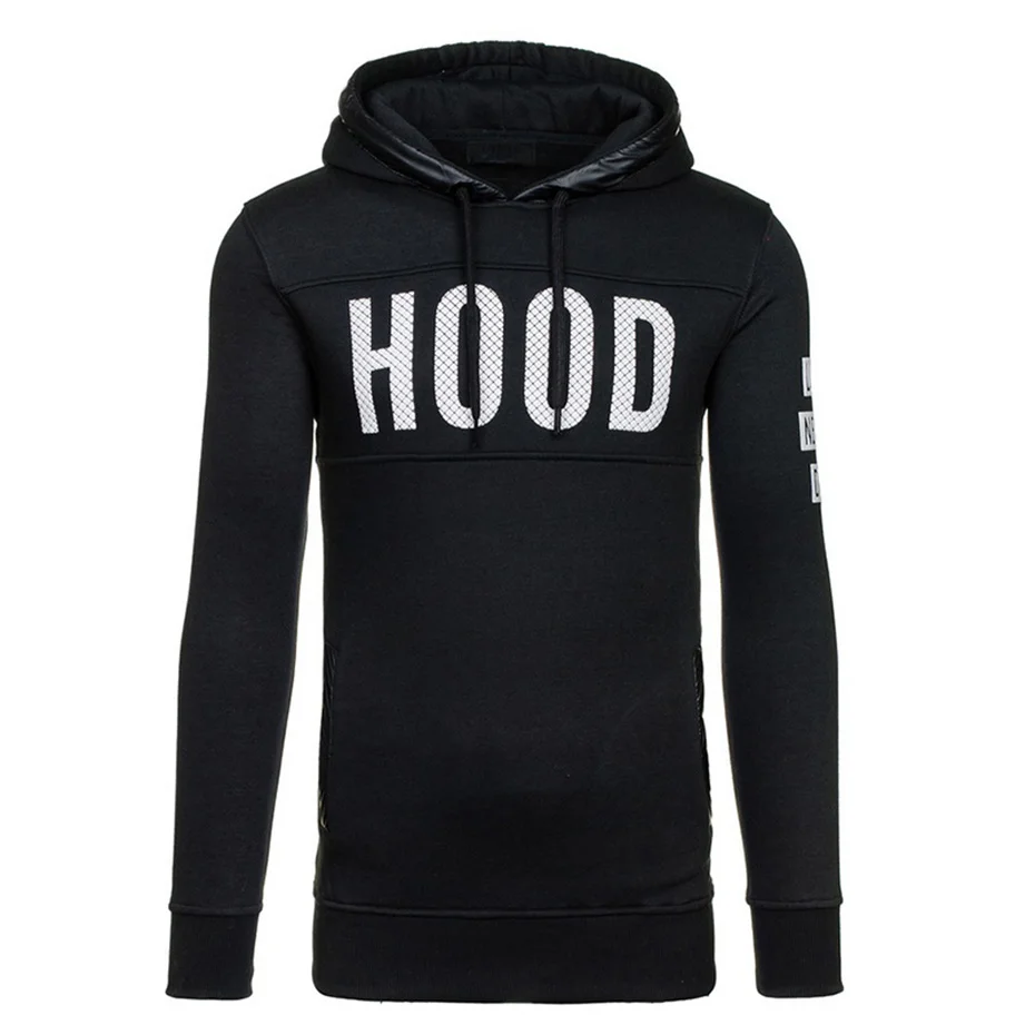 

ZOGAA Men Hoodies Jacket Winter Spring Men Pullover Hooded Sweatshirt Male Long Sleeve Pocket Pullover Hoodie Coat Plus Size