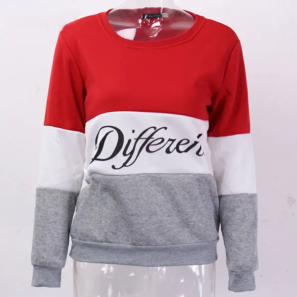 2019 осень и зима женские флисовые толстовки с принтом букв разные Женские