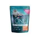 Сухой корм Purina ONE для взрослых кошек с курицей и цельным злаками, Пакет, 750 г