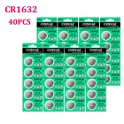 8 карт40 шт. CR1632 1632 BR1632 DL1632 3 в литиевые батареи Кнопочная батарея для монет калькулятор игрушечное медицинское устройство батареи