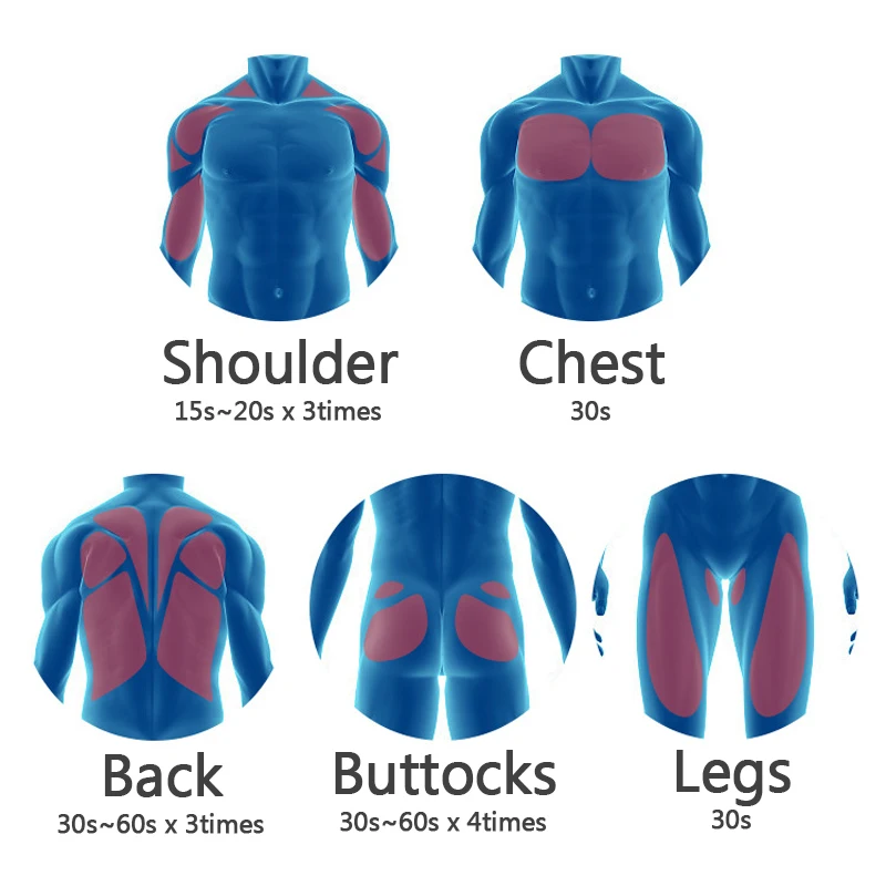 Электрический пулемет для глубокого расслабления мышц оборудование фитнеса