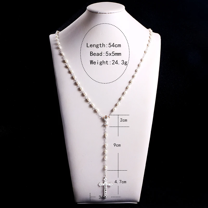 Коми религиозное ожерелье с имитацией жемчуга из бисера ортодоксальным