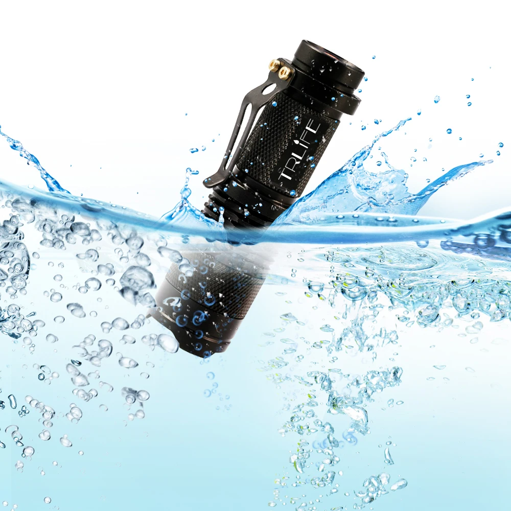 SK68 Мини светодиодный фонарик 300lm Q5 фонарь 3 режима регулируемый зум фокус лампа