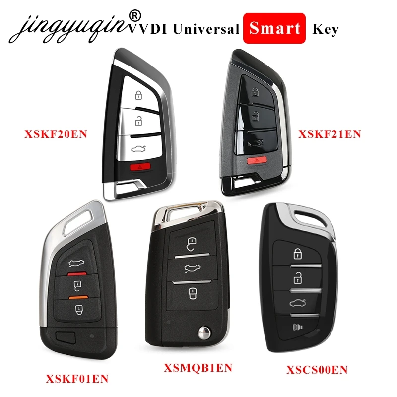 Jingyuqin XSKF01EN /XSMQB1EN XSCS00EN XSKF20EN XSKF21EN универсальный смарт ключ без ключа Go с функцией