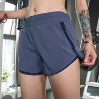 womens sports shorts fitness yoga sports running fitness jogging shorts anti naked loose quick drying high waist